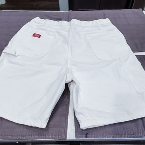 *WHITE DICKIE SHORTS*
